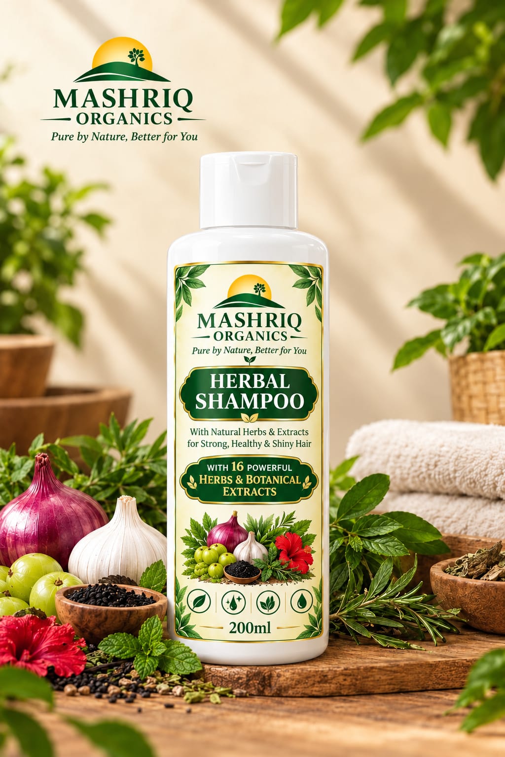 Hair Shampoo for Hair Care | Mashriq Organics