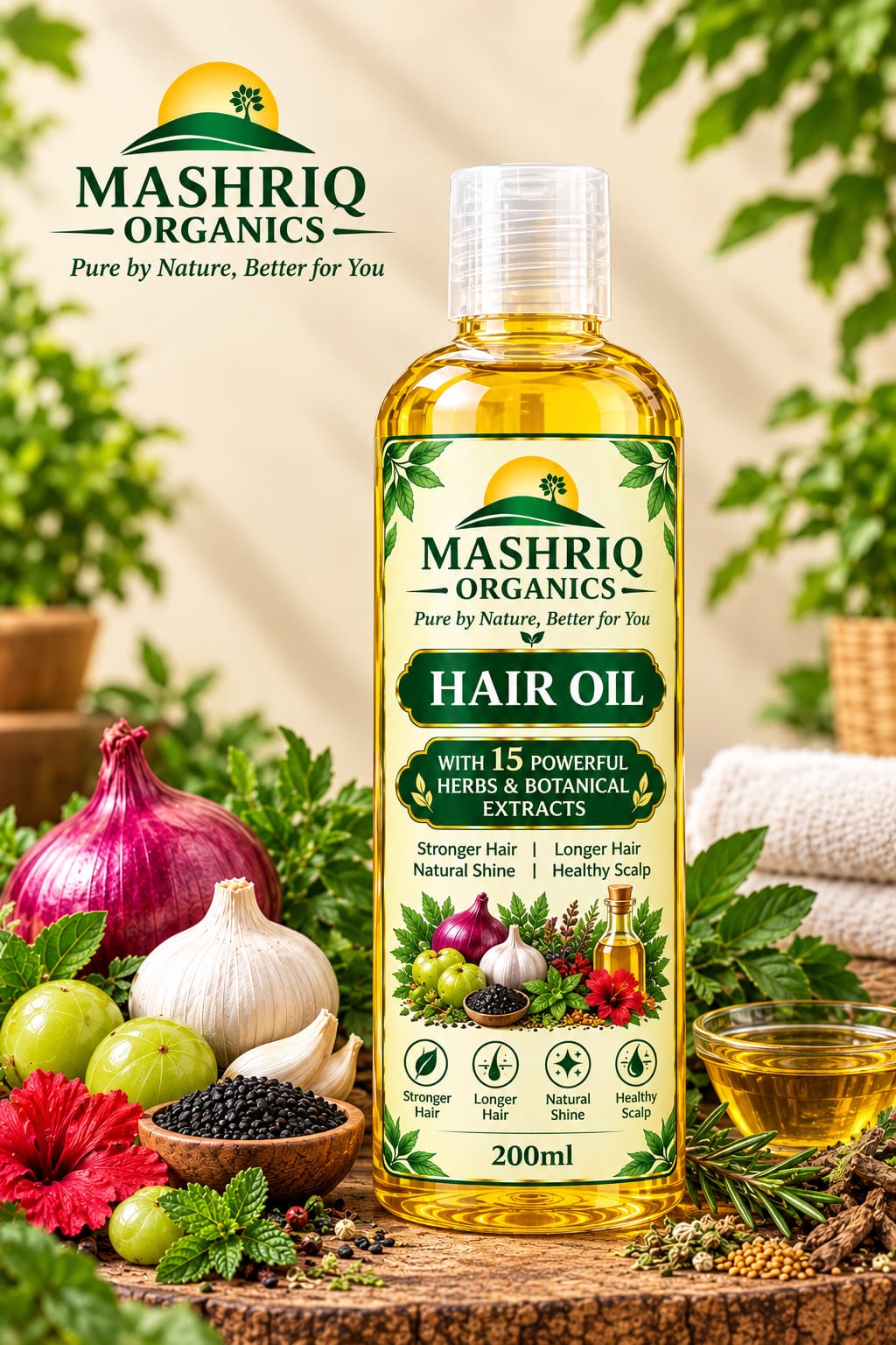 Hair Oil for Hair Care | Mashriq Organics